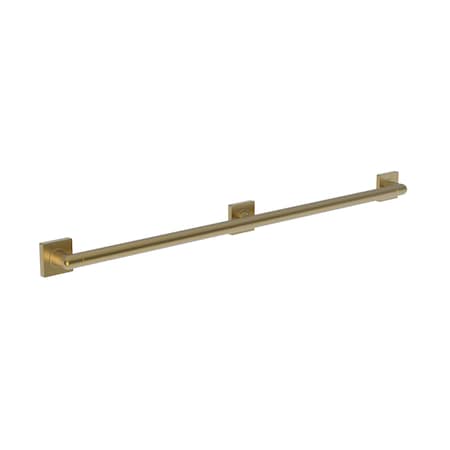 Newport Brass Two Post 42" Grab Bar in Satin Bronze, Pvd, 45" L, Solid Brass, Satin Bronze (PVD) 2040-3942-10